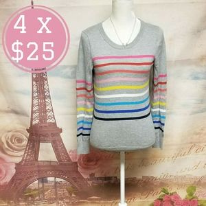 GAP colorful striped sweater